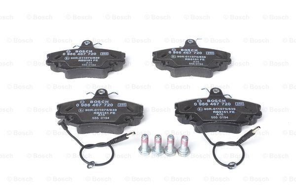 Bosch Brake pad set – price 81 PLN