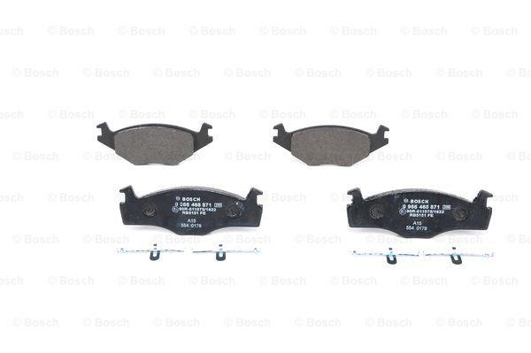 Bosch Brake Pad Set, disc brake – price 73 PLN