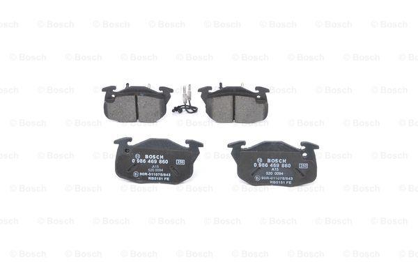 Bosch Brake pad set – price 78 PLN