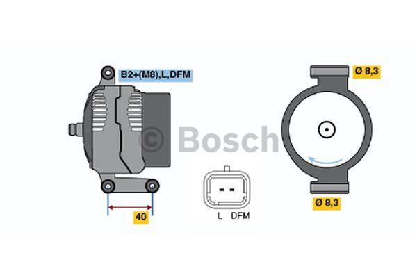 Alternator Bosch 0 986 042 770