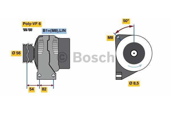 Alternator Bosch 0 986 047 380