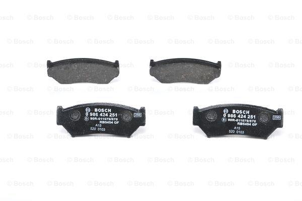 Bosch Brake pad set – price [object Object] PLN