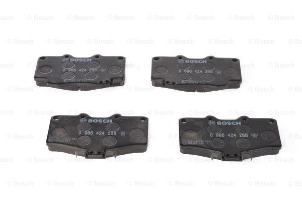 Brake pad set Bosch 0 986 424 268