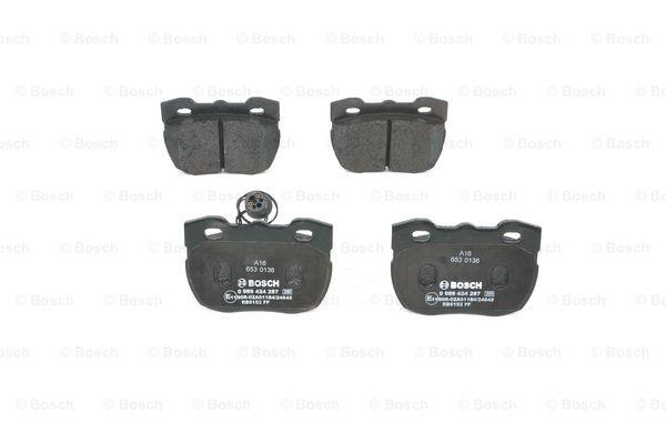 Brake Pad Set, disc brake Bosch 0 986 424 287