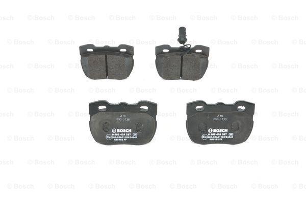 Bosch Brake pad set – price 126 PLN