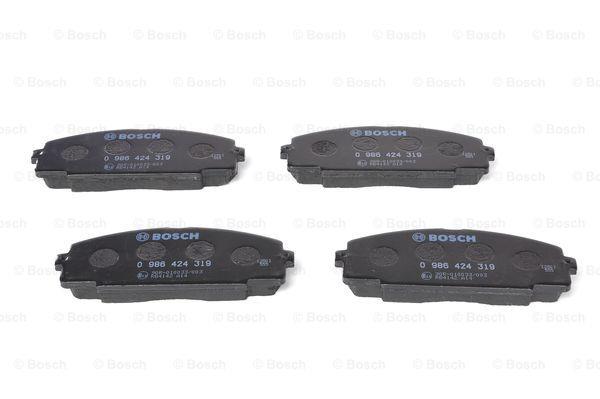 Brake Pad Set, disc brake Bosch 0 986 424 319