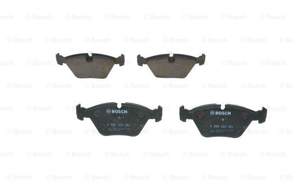 Bosch Brake Pad Set, disc brake – price 154 PLN