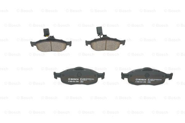 Bosch Brake pad set – price 130 PLN