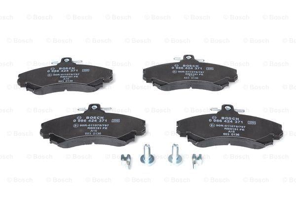 Brake pad set Bosch 0 986 424 371