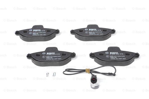 Brake Pad Set, disc brake Bosch 0 986 424 379