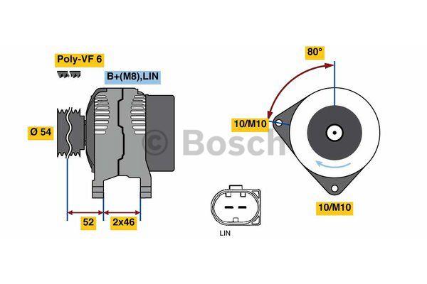 Alternator Bosch 0 986 047 960
