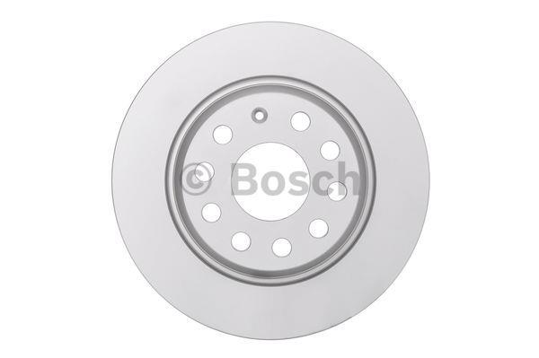 Rear brake disc, non-ventilated Bosch 0 986 479 B93