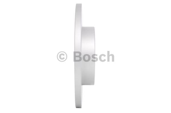 Bosch Unventilated front brake disc – price 105 PLN