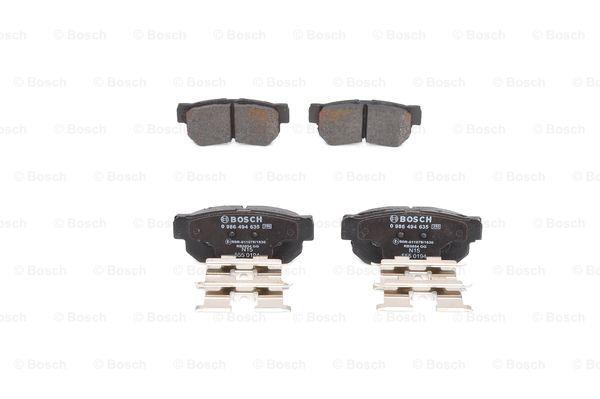 Brake pad set Bosch 0 986 494 635