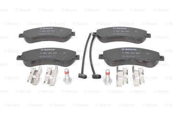 Brake pad set Bosch 0 986 494 624