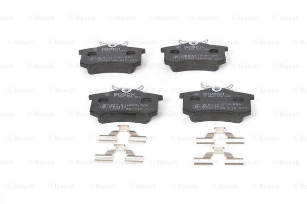 Brake Pad Set, disc brake Bosch 0 986 494 600