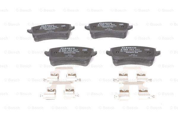 Brake pad set Bosch 0 986 494 637