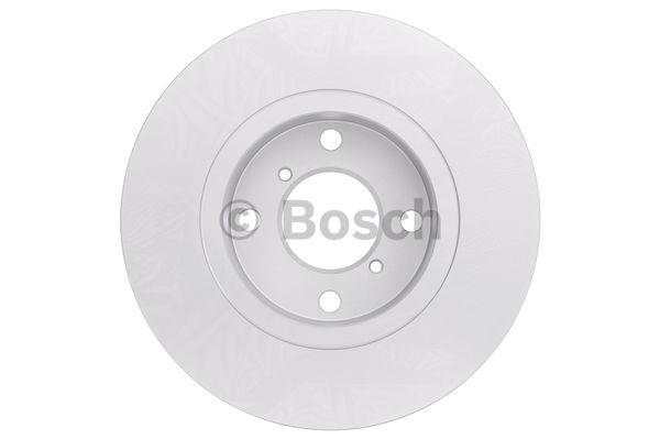 Bosch Unventilated front brake disc – price 130 PLN