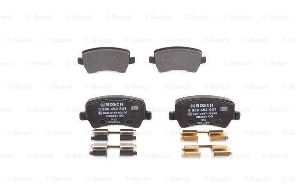 Brake pad set Bosch 0 986 494 641