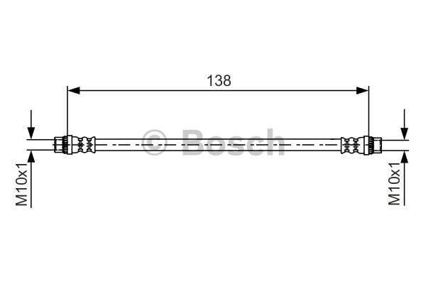 Brake Hose Bosch 1 987 481 625