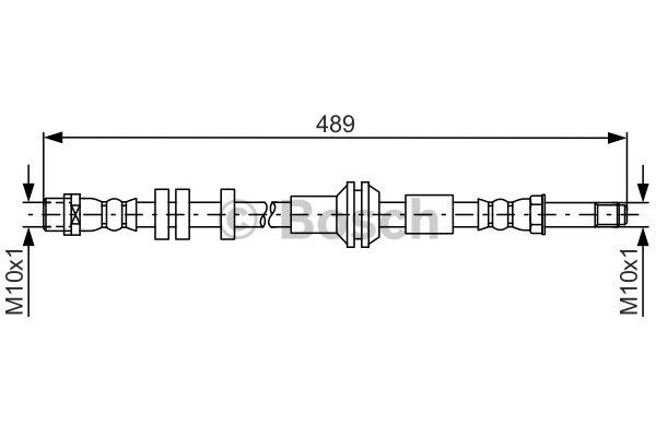 Brake Hose Bosch 1 987 481 691