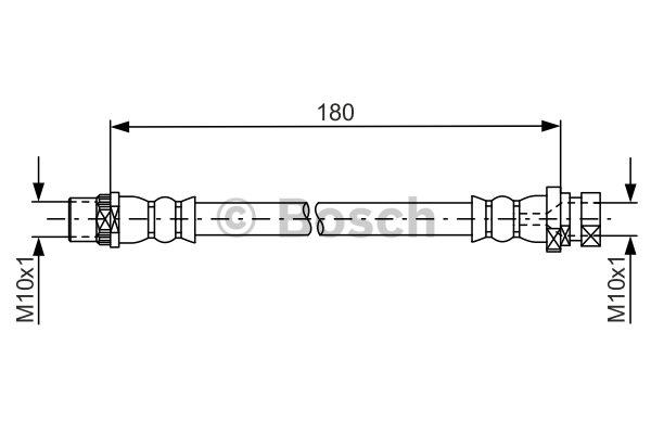 Brake Hose Bosch 1 987 481 682