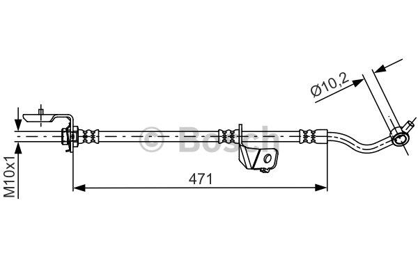 Brake Hose Bosch 1 987 481 716