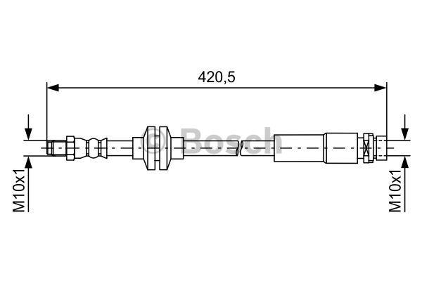 Brake Hose Bosch 1 987 481 739