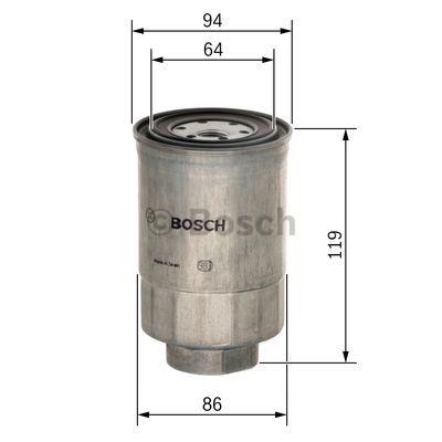 Bosch Fuel filter – price 88 PLN