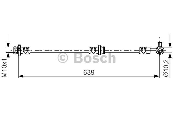 Brake Hose Bosch 1 987 481 697