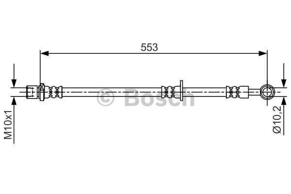 Brake Hose Bosch 1 987 481 709