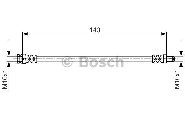 Brake Hose Bosch 1 987 481 706