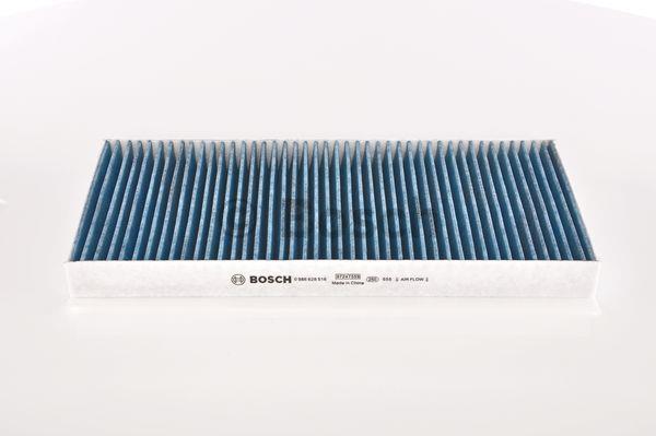 Cabin filter with activated carbon Bosch 0 986 628 516