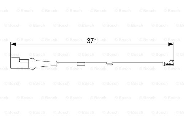 Brake pad wear sensor Bosch 1 987 473 576