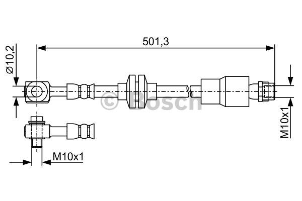 Bosch Brake Hose – price [object Object] PLN