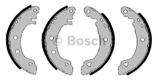 Bosch F 026 004 289 Brake shoe set F026004289