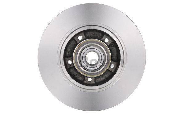 Rear brake disc, non-ventilated Bosch 0 986 479 761