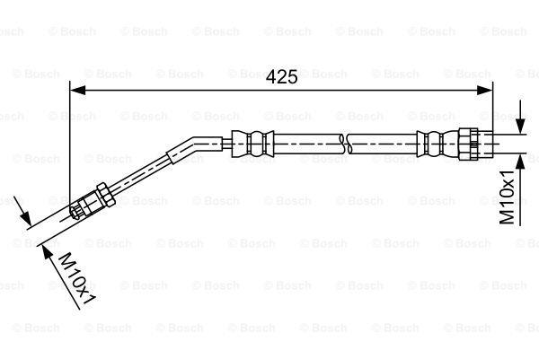 Brake Hose Bosch 1 987 481 587
