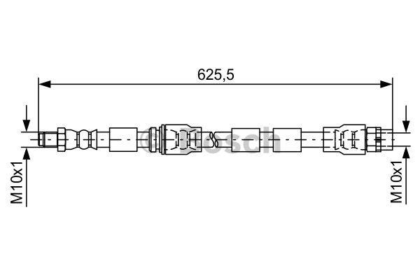 Brake Hose Bosch 1 987 481 589