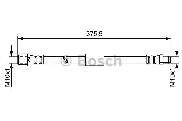 Brake Hose Bosch 1 987 481 608