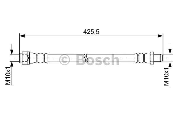 Brake Hose Bosch 1 987 481 610