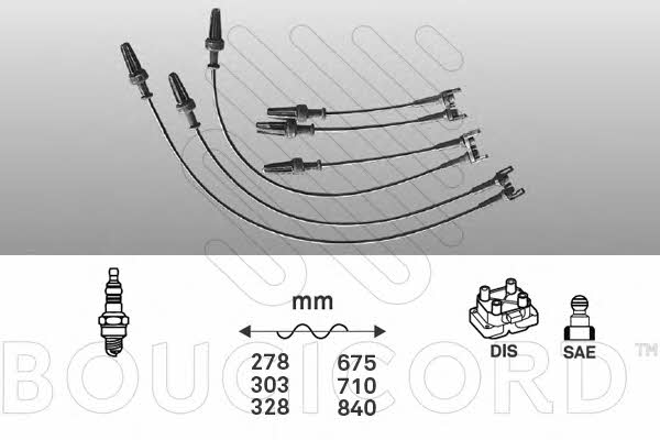 Bougicord 1434 Ignition cable kit 1434