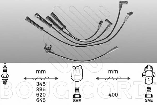 Bougicord 2456 Ignition cable kit 2456