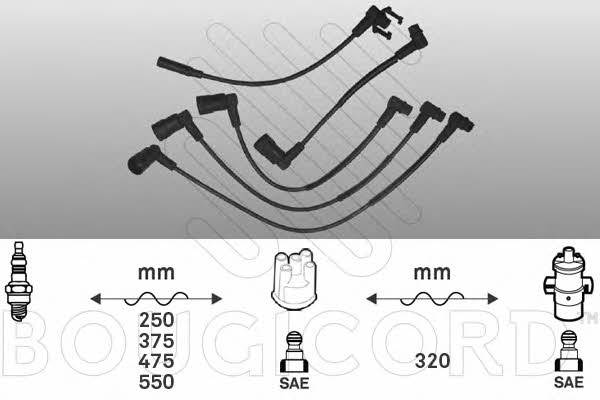 Bougicord 2497 Ignition cable kit 2497