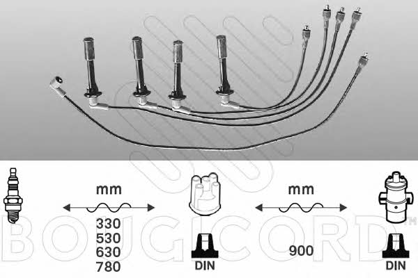 Bougicord 3395 Ignition cable kit 3395