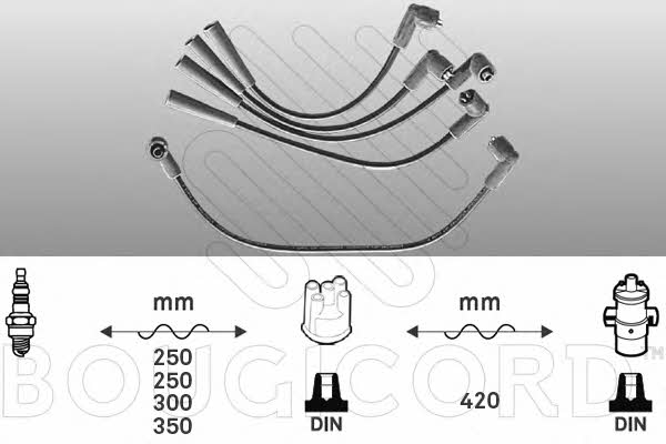 Bougicord 3462 Ignition cable kit 3462