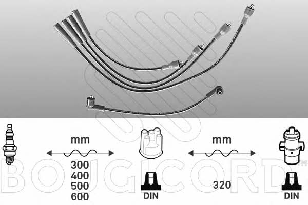 Bougicord 4009 Ignition cable kit 4009