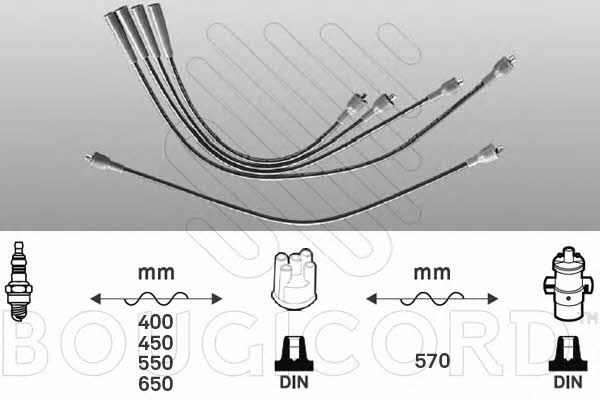 Bougicord 4020 Ignition cable kit 4020