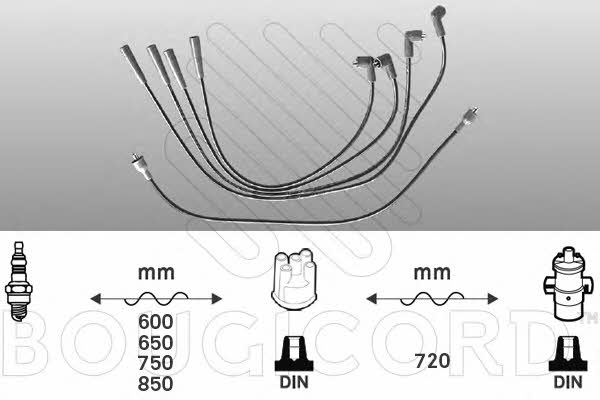 Bougicord 4021 Ignition cable kit 4021