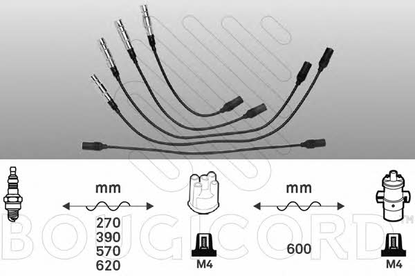 Bougicord 4100 Ignition cable kit 4100